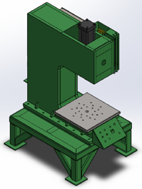 Prensa Hidraulica modelo 3D